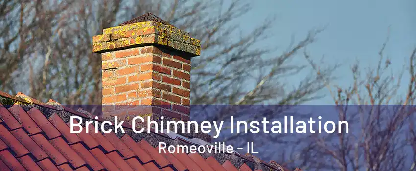 Brick Chimney Installation Romeoville - IL