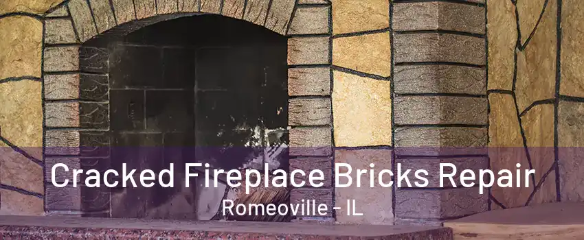 Cracked Fireplace Bricks Repair Romeoville - IL