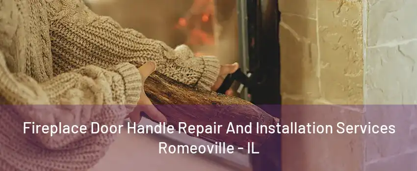 Fireplace Door Handle Repair And Installation Services Romeoville - IL