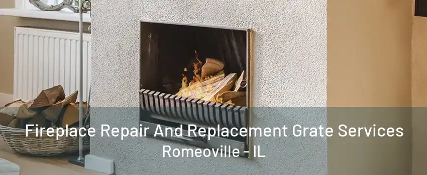 Fireplace Repair And Replacement Grate Services Romeoville - IL