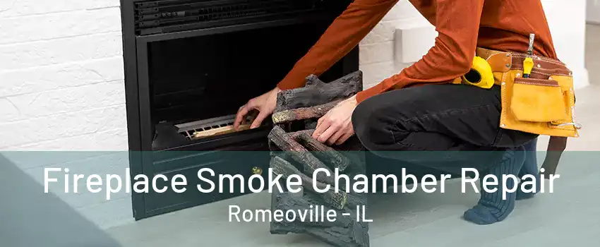 Fireplace Smoke Chamber Repair Romeoville - IL