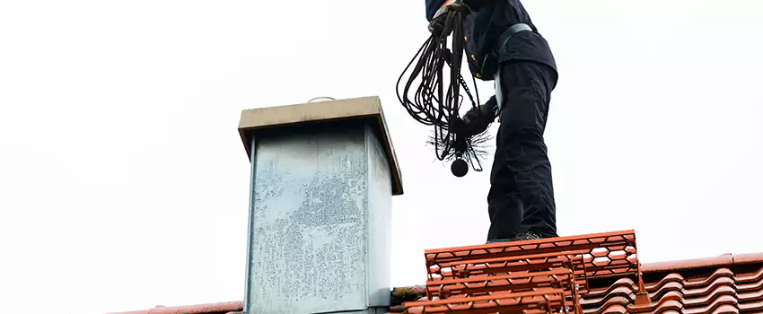 Chimney Brush Cleaning in Romeoville, Illinois