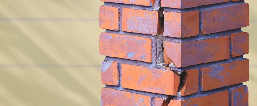 Broken Chimney Bricks Repair Services in Romeoville, IL