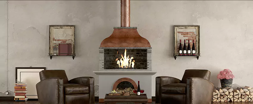 Thelin Hearth Products Providence Pellet Insert Fireplace Installation in Romeoville, IL