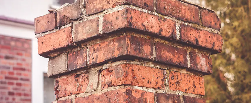 Cracked Chimney Bricks Repair Cost in Romeoville, Illinois