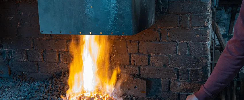 Fireplace Throat Plates Repair and installation Services in Romeoville, IL