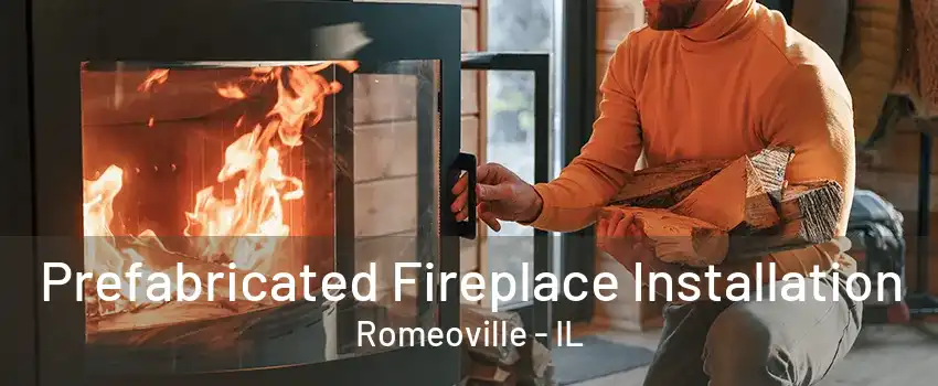 Prefabricated Fireplace Installation Romeoville - IL