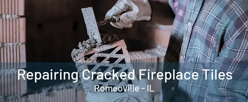 Repairing Cracked Fireplace Tiles Romeoville - IL