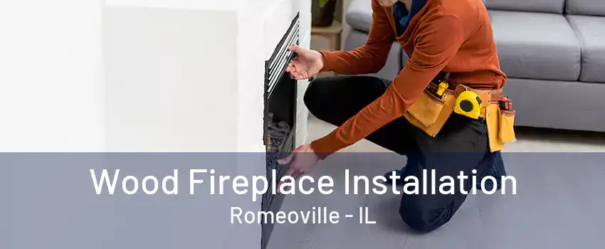 Wood Fireplace Installation Romeoville - IL